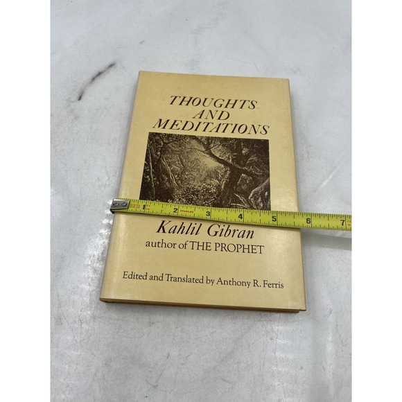 Vintage Thoughts and Meditations Kahlil Gibran Hardcover 1969 Anthony R Ferris B - Picture 14 of 15